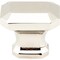 Jeffrey Alexander 1-1/4" Overall Length Polished Nickel Emerald Ella Cabinet Knob 165NI - alternate 2